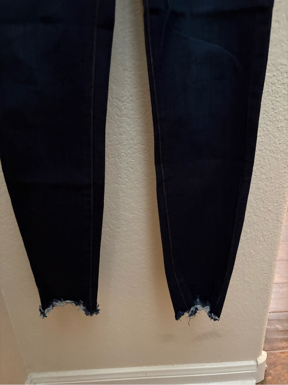 KanCan Dark Blue High-Rise Button-Fly Skinny Jeans - Picture 5 of 8